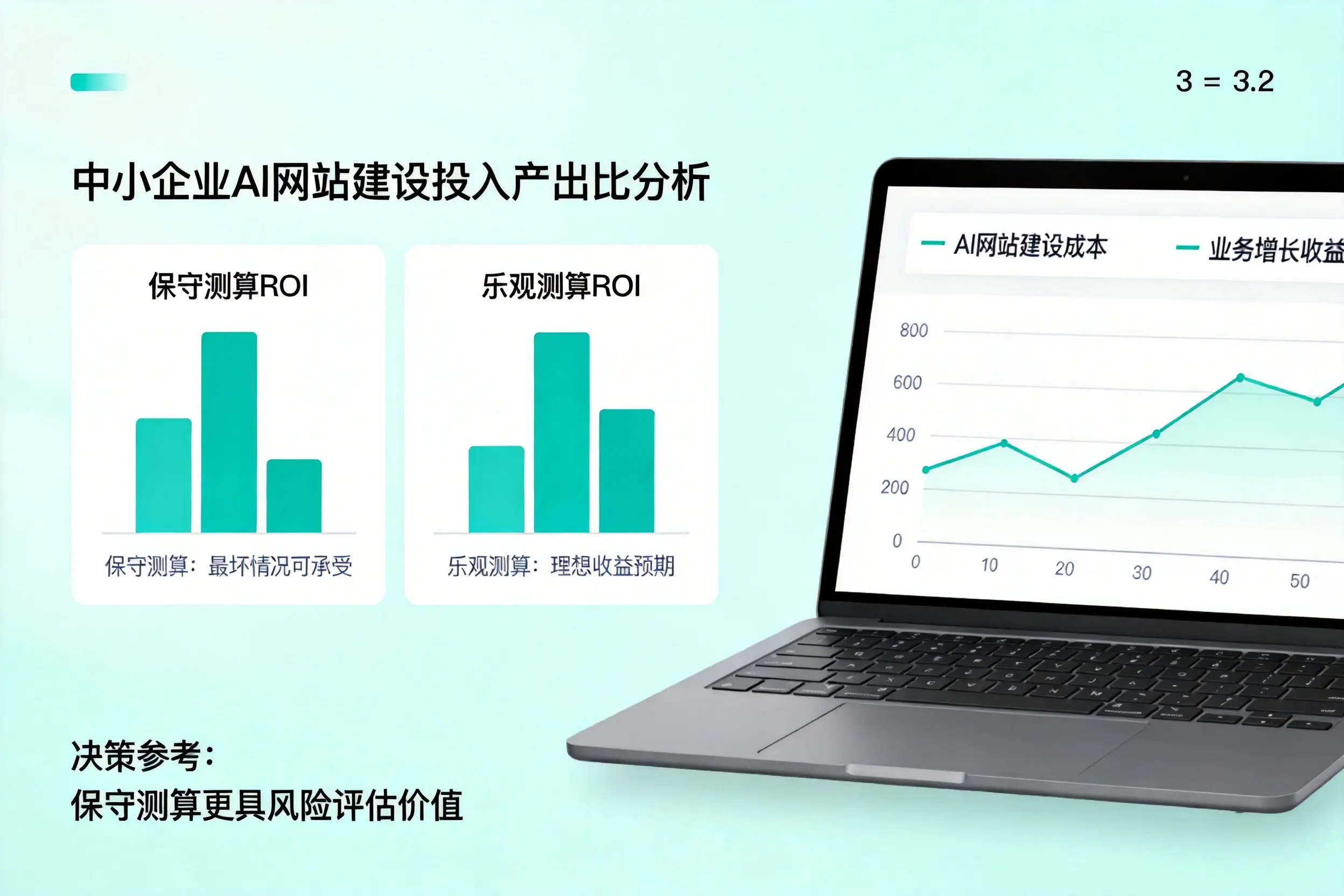 怀化中小企业AI网站建设投入产出比怎么算？先看这份分析