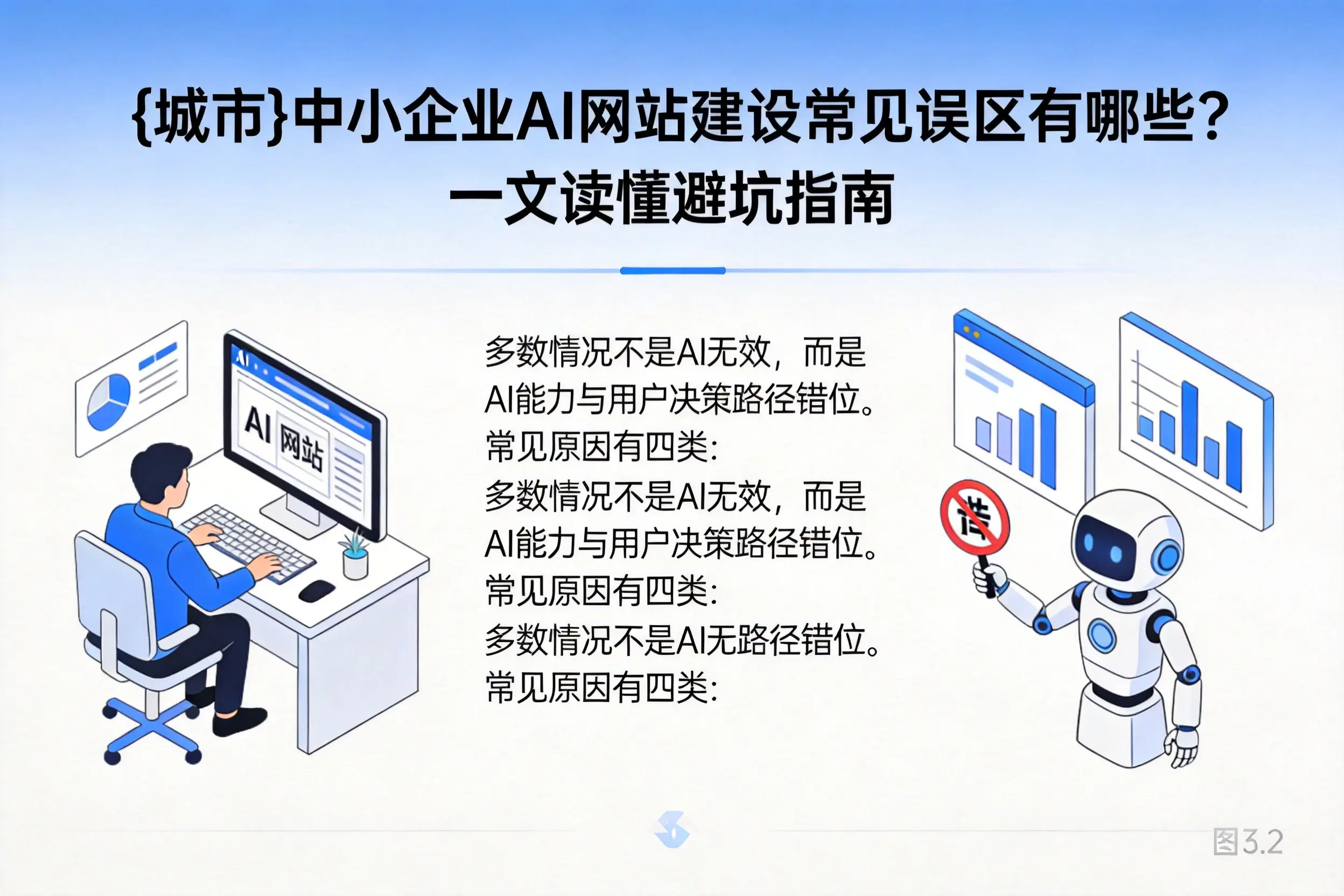 怀化中小企业AI网站建设常见误区有哪些?一文读懂避坑指南
